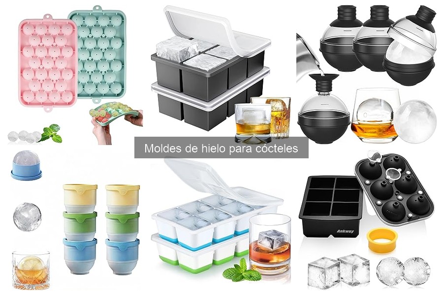 Dónde comprar moldes de hielo para cócteles: Mejores tiendas y precios