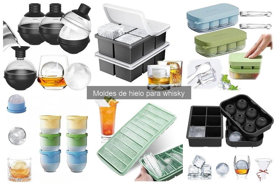 Dónde comprar moldes de hielo para whisky: las mejores opciones