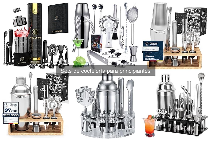 Dónde comprar sets de coctelería para principiantes