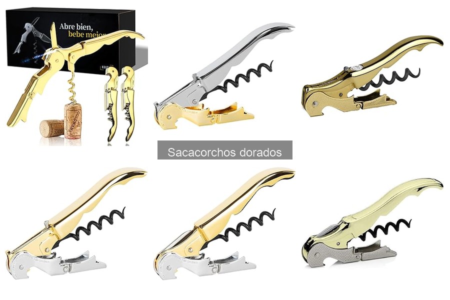 ¿Dónde comprar un sacacorchos dorado? Guía y recomendaciones