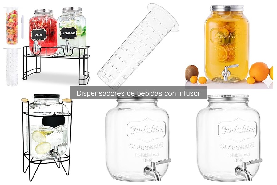 Efectividad de los dispensadores de bebidas con infusor