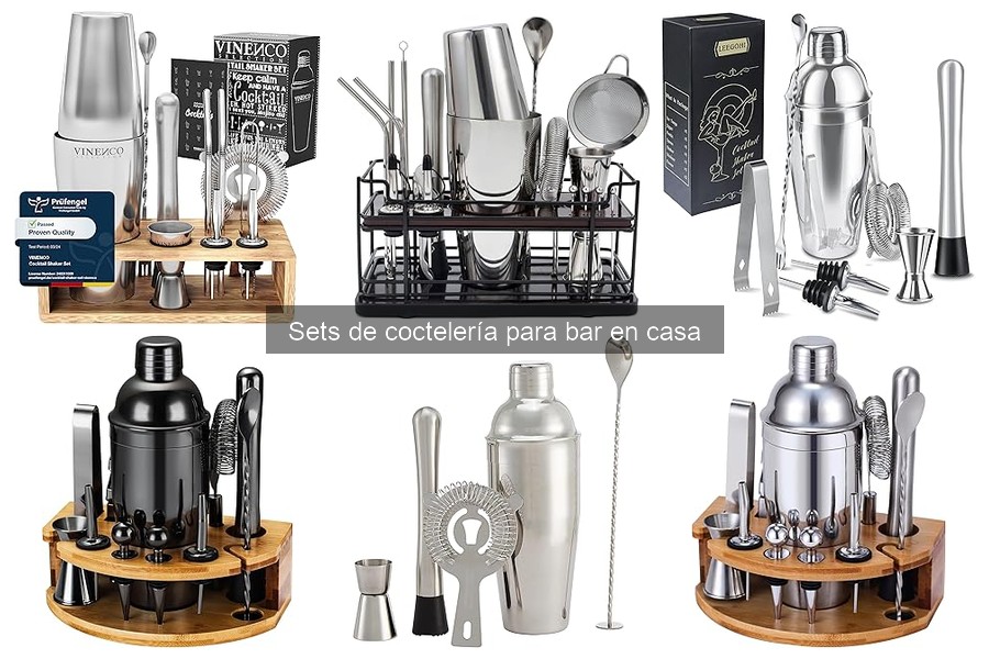 Elementos Clave en un Set de Coctelería Para Tu Bar en Casa