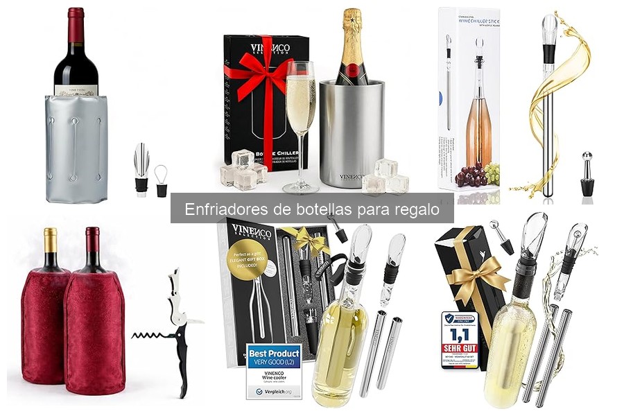 Enfriadores de Botellas para Regalo Corporativo: Comparativa