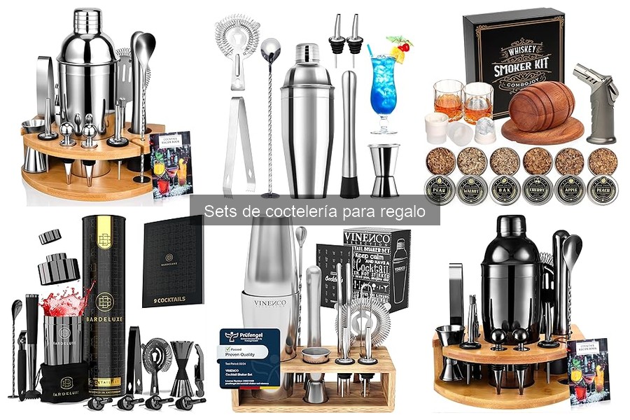 Errores al elegir un set de coctelería para regalar