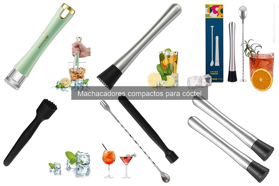 Errores comunes al elegir un machacador compacto para cócteles