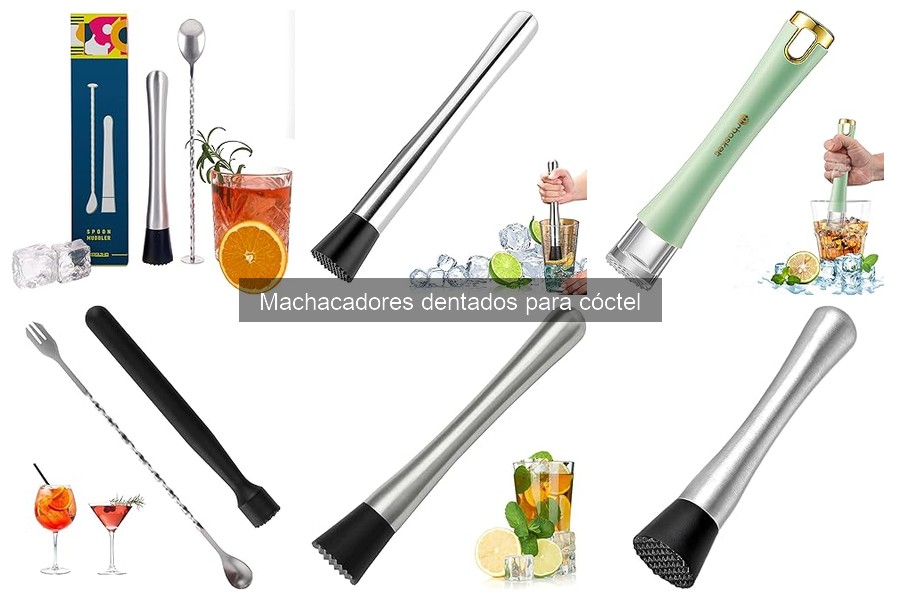 Errores comunes al elegir un machacador dentado para cócteles
