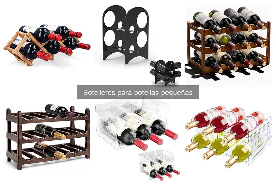 Errores comunes al usar botelleros para botellas pequeñas