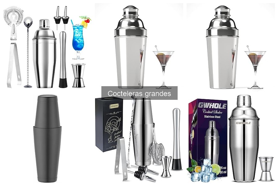 Errores comunes al usar cocteleras grandes y cómo solucionarlos