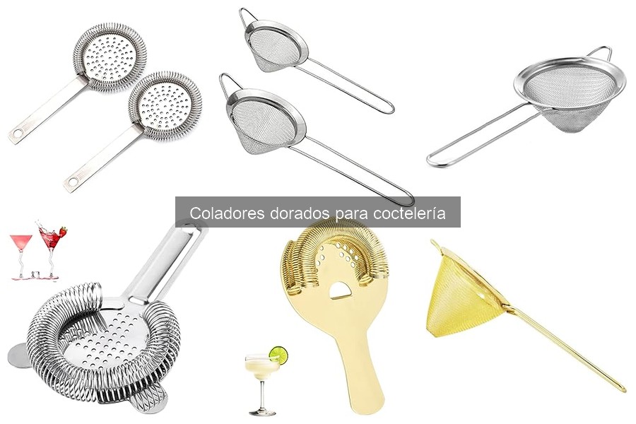 Errores comunes al usar coladores dorados en coctelería