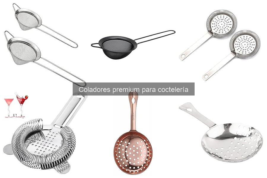 Errores comunes al usar coladores premium en coctelería