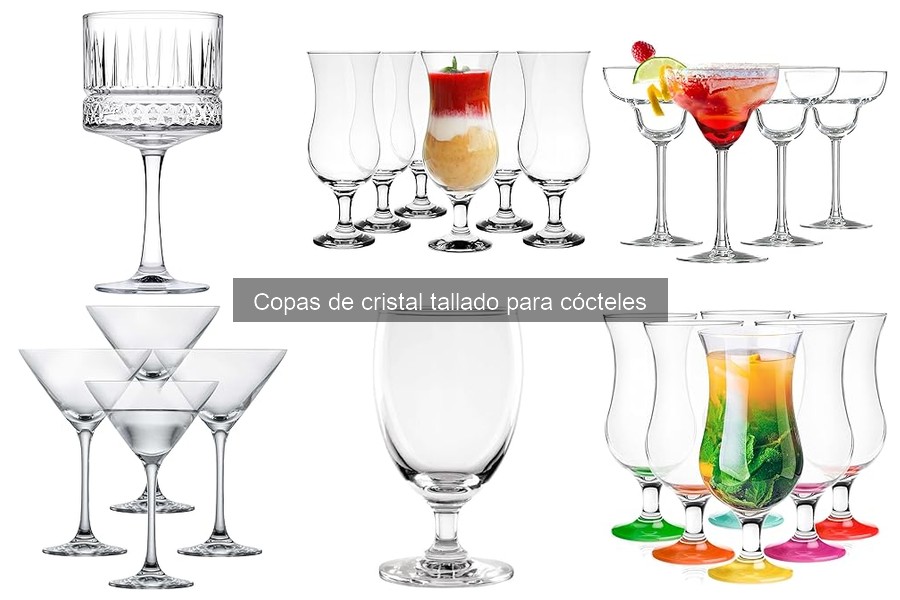 Errores comunes al usar copas de cristal tallado para cócteles