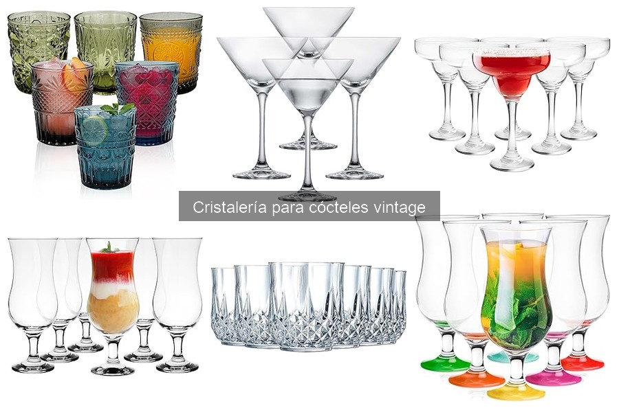 Errores comunes al usar cristalería vintage para cócteles
