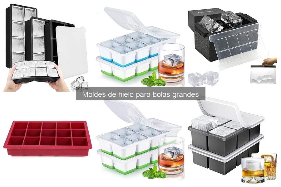 Errores comunes al usar moldes de hielo para bolas grandes