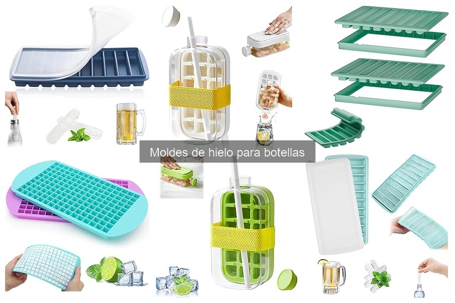 Errores comunes al usar moldes de hielo para botellas