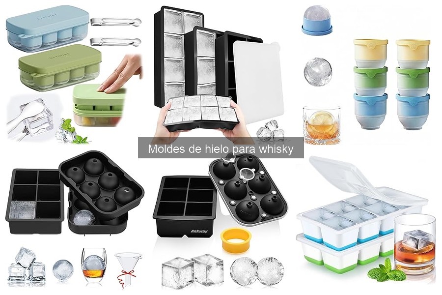 Errores comunes al usar moldes de hielo para whisky
