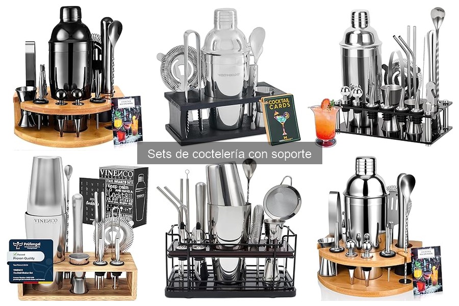 Errores comunes al usar sets de coctelería con soporte