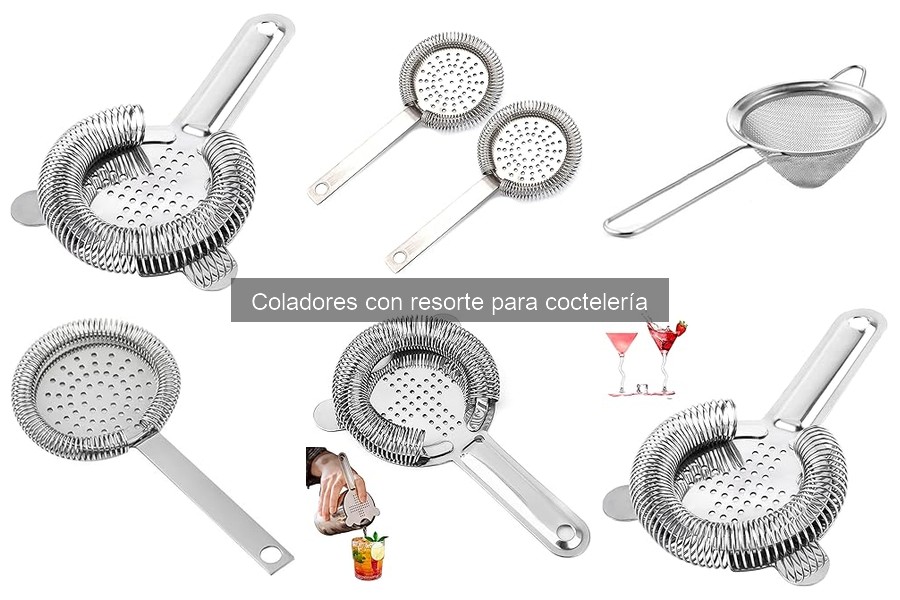 Errores comunes al usar un colador con resorte en coctelería