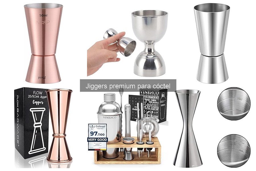 Errores comunes al usar un jigger premium para cócteles