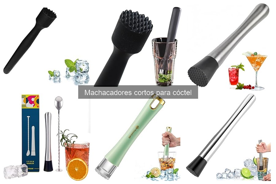 Errores comunes al usar un machacador corto para cócteles