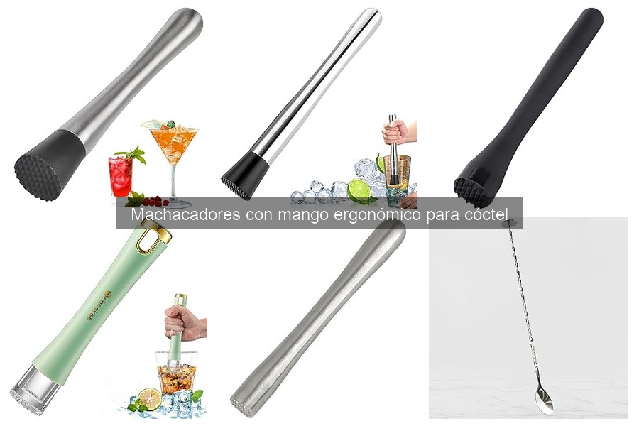 Errores comunes con machacadores ergonómicos para cócteles