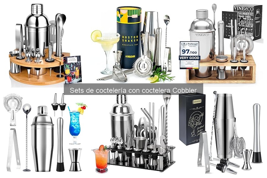 Errores comunes con sets de coctelería Cobbler