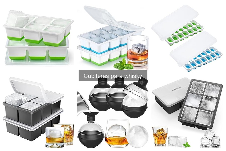 Evita estos errores comunes al usar cubiteras para whisky