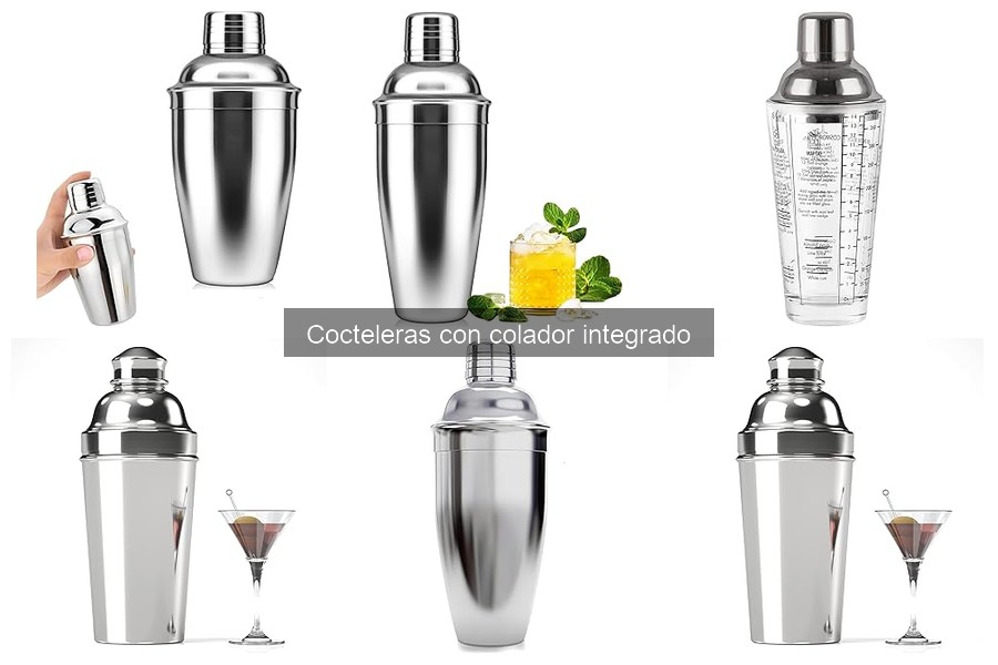 Guía de compra: cocteleras con colador integrado