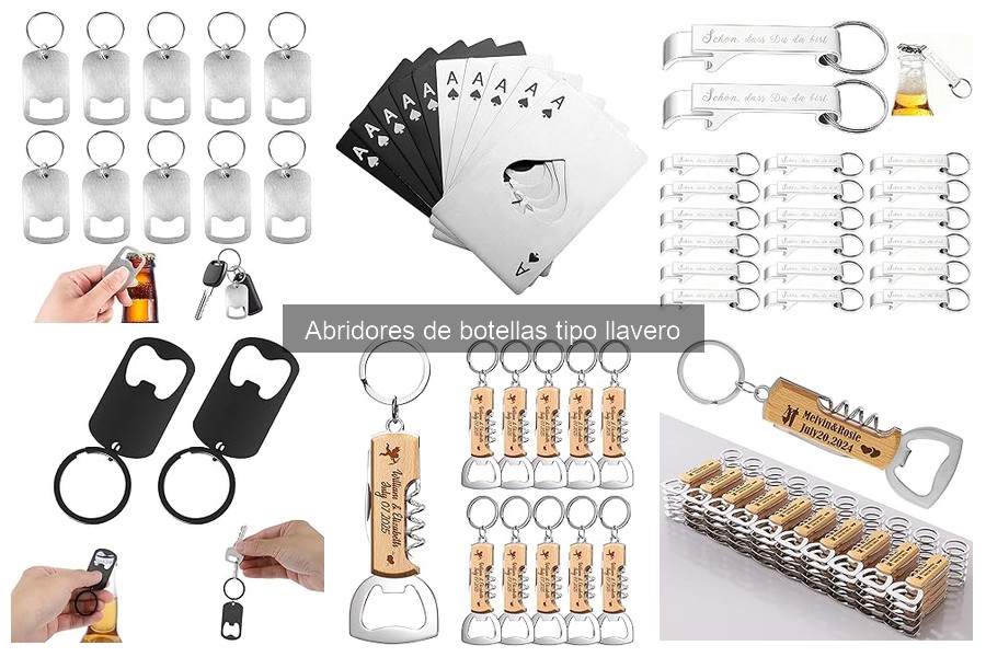 Guía de compra de abridores de botellas tipo llavero