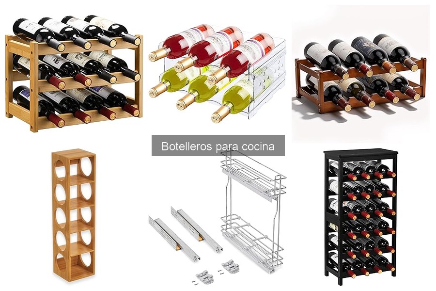 Guía de compra de botelleros para cocina: ¿Cuál elegir?