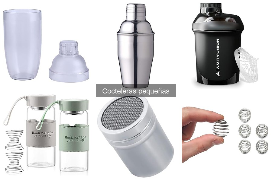 Guía de compra de cocteleras pequeñas: consejos y mejores opciones