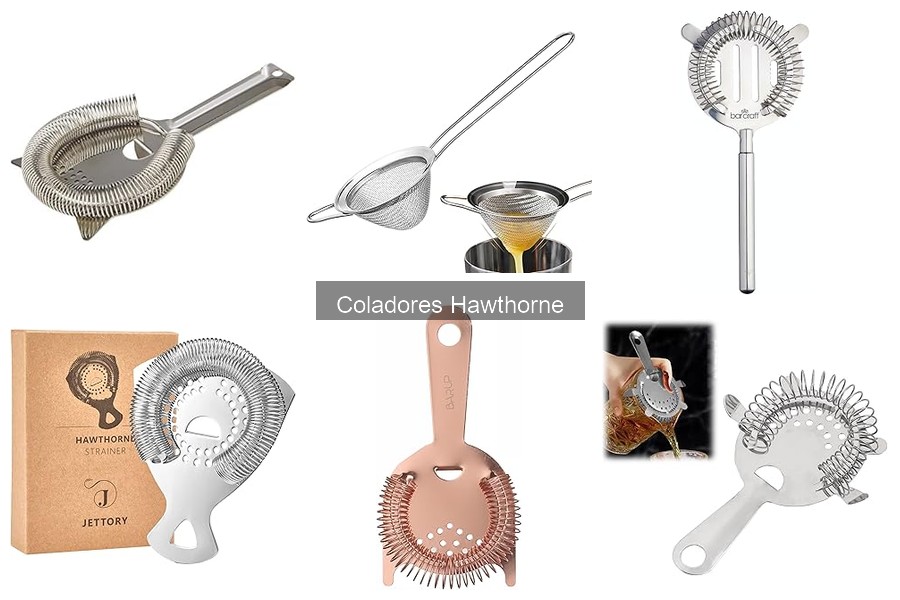 Guía de compra de coladores Hawthorne para coctelería