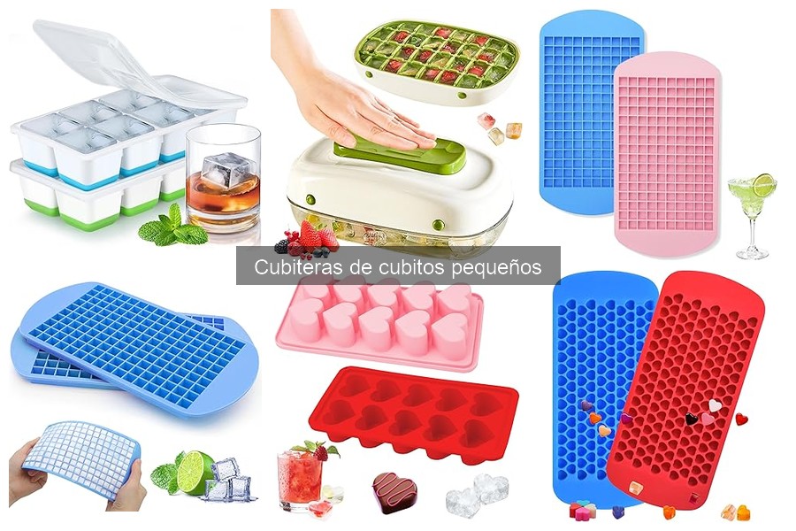 Guía de compra de cubiteras de cubitos pequeños