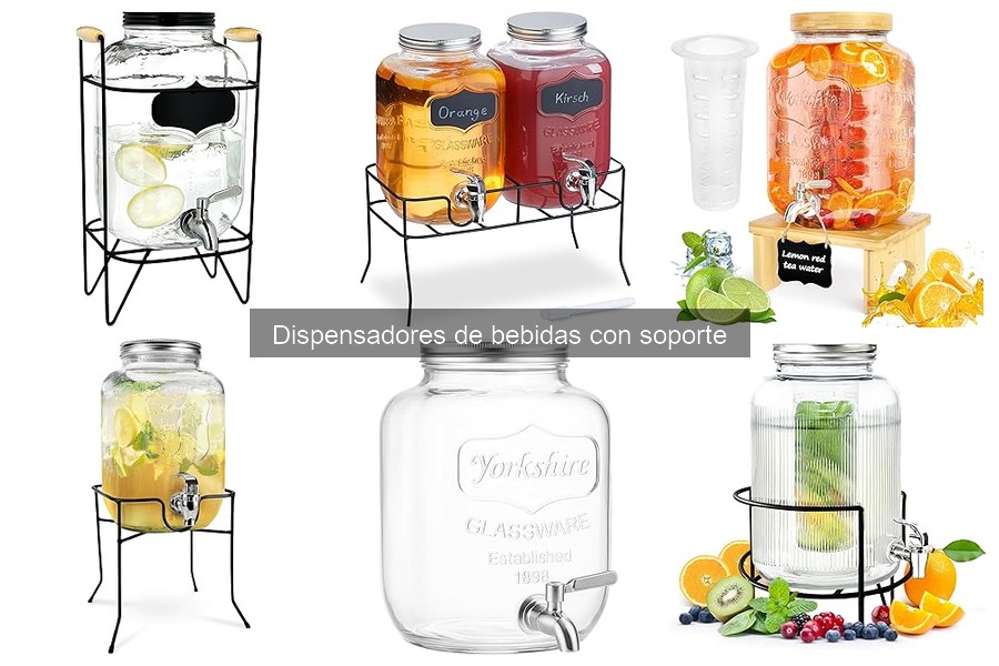 Guía de Compra de Dispensadores de Bebidas con Soporte