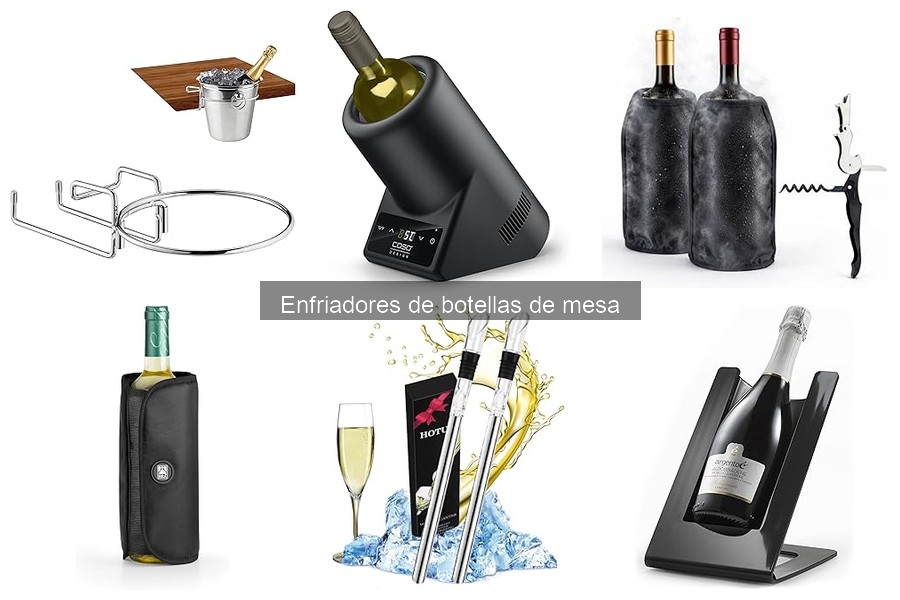 Guía de compra de enfriadores de botellas de mesa