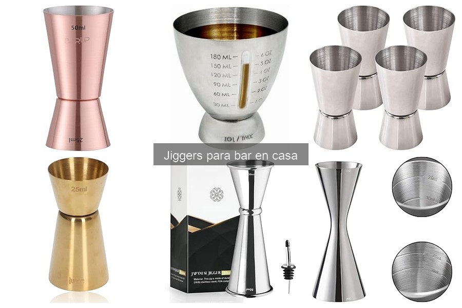 Guía de compra de jiggers para bar en casa