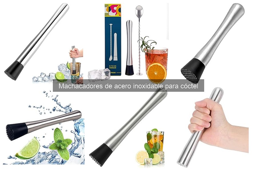 Guía de compra de machacadores de acero inoxidable para cócteles