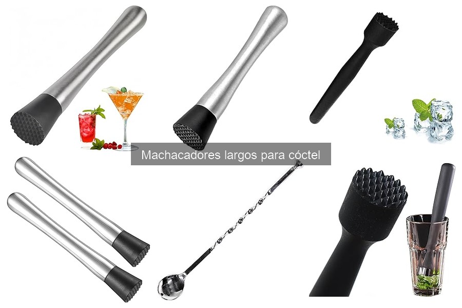 Guía de compra de machacadores largos para cócteles