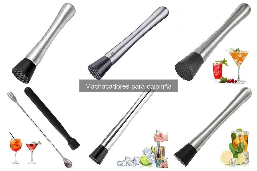 Guía de compra de machacadores para caipiriña