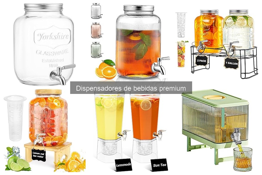 Guía de compra: Dispensadores de bebidas premium para eventos