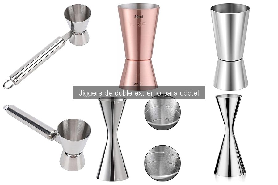 Guía de compra: Mejores jiggers de doble extremo para cóctel