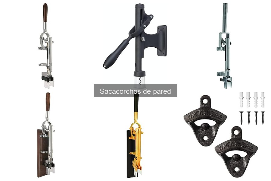 Guía de compra: mejores sacacorchos de pared