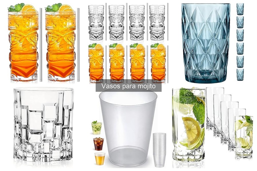 Guía de compra: Mejores vasos para mojito en 2023
