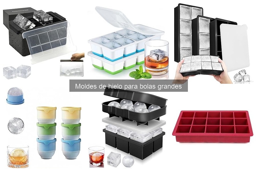 Guía de compra: Moldes de hielo para bolas grandes