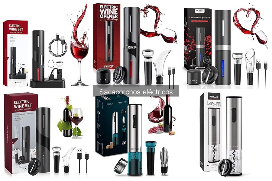 Guía de compra: Sacacorchos eléctricos para vino