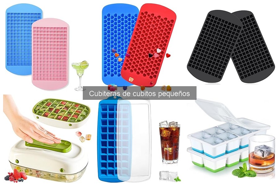 Guía de Mantenimiento y Limpieza de Cubiteras de Cubitos Pequeños