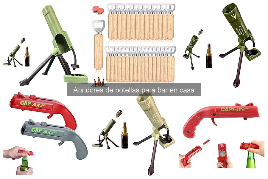 Guía para elegir el mejor abridor de botellas para bar en casa