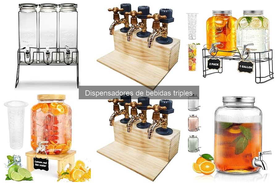 Guía para elegir el mejor dispensador de bebidas triple