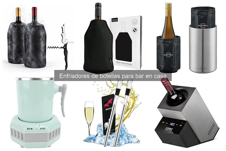 Guía para elegir el mejor enfriador de botellas para tu bar en casa