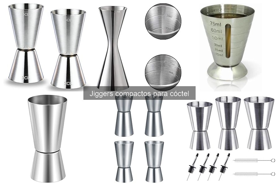 Guía para elegir el mejor jigger compacto para cócteles