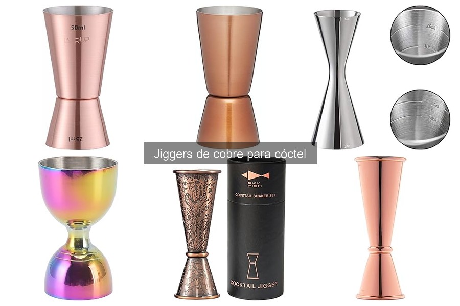 Guía para Elegir el Mejor Jigger de Cobre para Cócteles